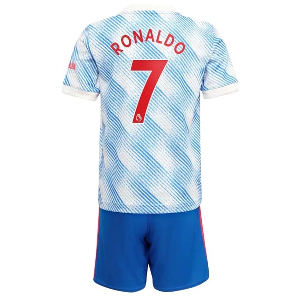Camiseta Manchester United NO.7 Ronaldo 2ª Niño 2021/22